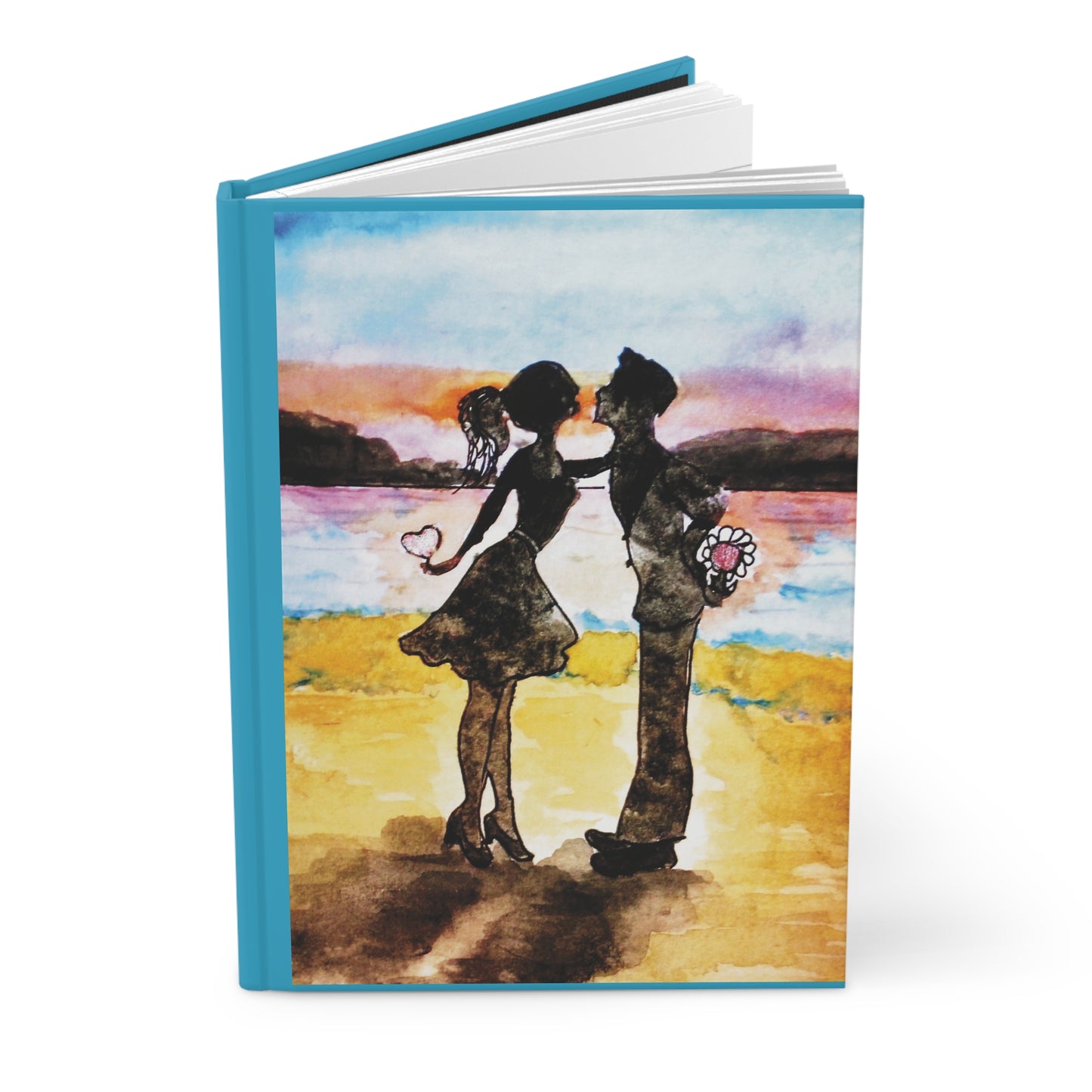 Hardcover Journal Matte Sunset of Feelings