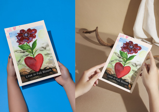 Love Blooms Valentine's Card